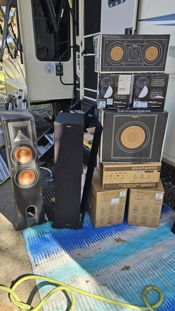 Marantz And Klipsch Theater System