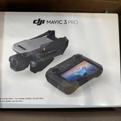 DJI Mavic 3 Pro Drone with Fly More Combo & DJI RC Pro