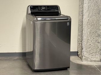 2023 LG 5.5 cu.ft. Smart wi-fi Enabled Top Load Washer Delivery available