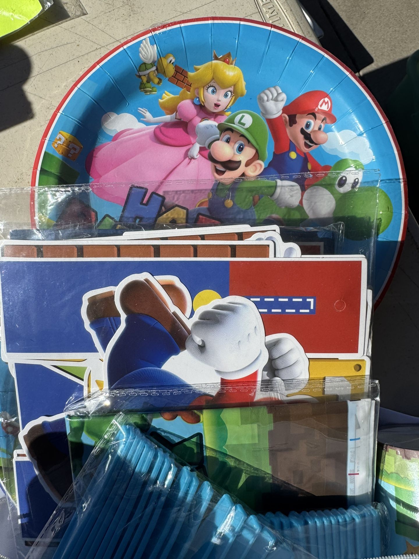 Mario Birthday Party Supplies