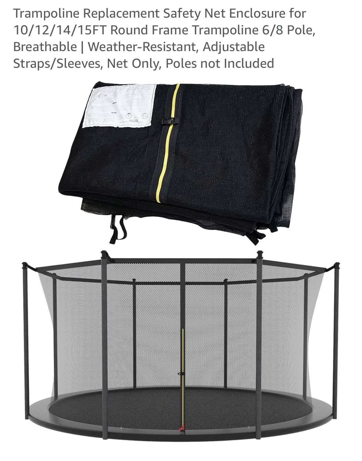 Trampoline mesh