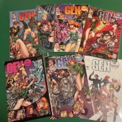 1990s GEN 13 Comics Classic J. Scott Campbell covers