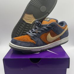 Nike Dunk SB Low Light Carbon Monarch HF3063-002 Men’s Size 10.5 VNDS