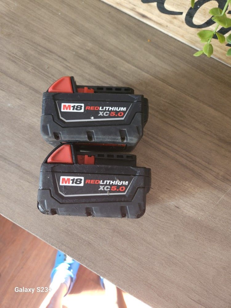 Baterías Milwaukee De 5.0