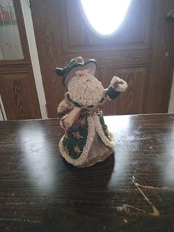 Vintage Decorative Santa Claus 10 Inches Tall 