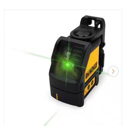 DEWALT 100 ft. Green Self-Leveling Cross Line 