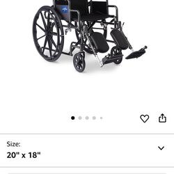 Brand New 18” Reclining Wheelchair