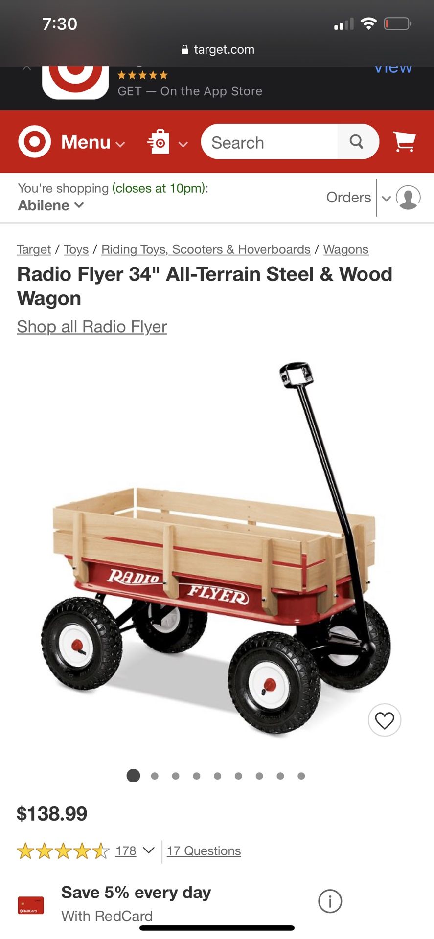 Radio Flyer Wagon 