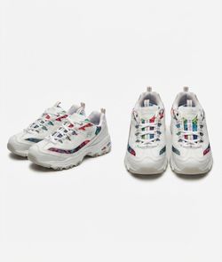 Skechers D'Lites Summer Fiesta Multicolor Chunky Sneakers