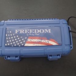 Brand New Rocky Patel Freedom 5ct Travel Humidor Comes With Cutter & Lighter