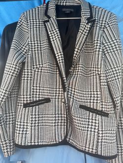 Houndstooth Blazer