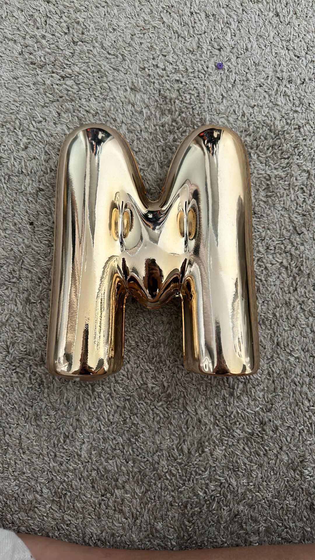 M Decor Statue