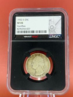 🔥KEY DATE🔥 1932-D Quarter NGC XF45