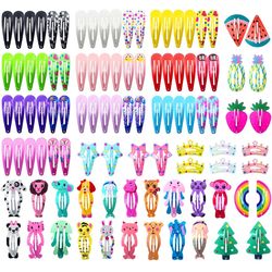 Girls snap hair clips - New