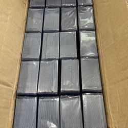 500 Cardboard Gold Standard 20 pt. Top Loaders/New and In Hand (20 packs of 25)