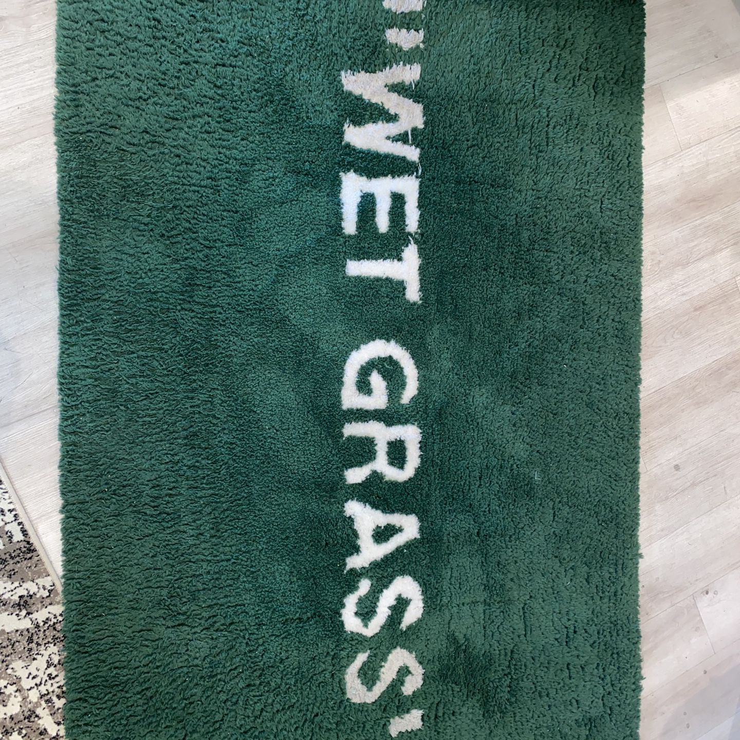 Replica Off White Wet Grass Carpet from (ThePentHouseTheory) 