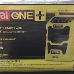 Ryobi 18v Bluetooth radio