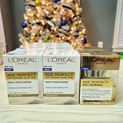 Loreal Age Perfect Night Moisturizer ($10 Each) 