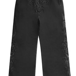 DRKSAINT sweatpants embroded