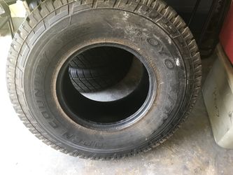 Toyo A/T 33x12.5x15. One spare tire