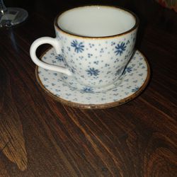 Vintage Teacup and Saucer