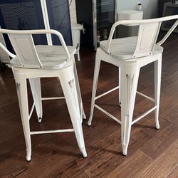Barstools With Back (set of 4)