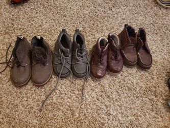 Toddler boy size 10 and 8 winter boots