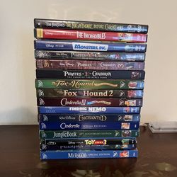 16 Classic Disney Movies DVDs