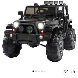 Kids Driving Toy Jeep