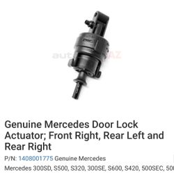 Mercedes Door Actuator