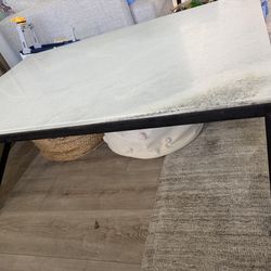 Restoration Hardware Marble Coffee Table
