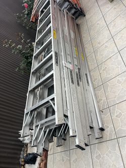 Escaleras, de 6 pies de aluminio, nuevas Heavy, Duty 300 libras 