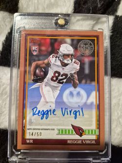 Reggie Virgil Topps RC Auto /50 Cardinals