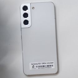 Unlocked S 22 128Gb Clean Like New With Warranty And Charger 