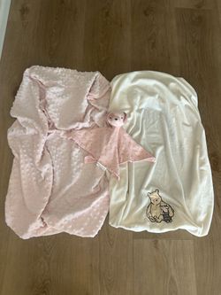 2 Girls diaper changing pad covers a blankey