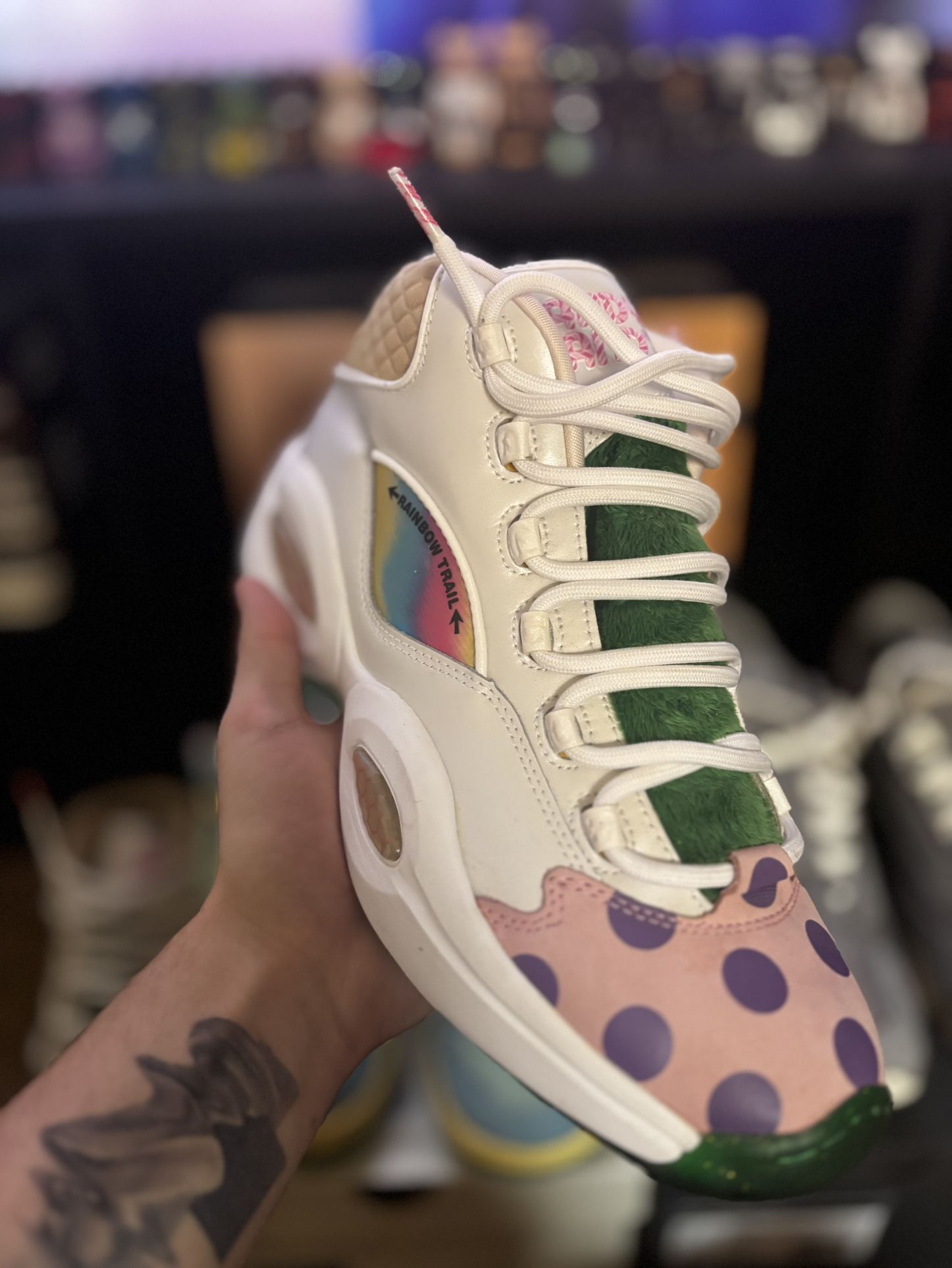 “Reebok Candy Land Sz 10”