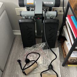 Compact/ mini Stepper with resistance bands