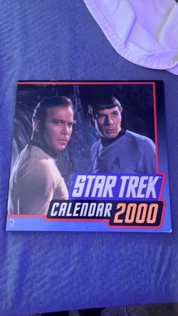 Star Trek 2000 collectible calendar