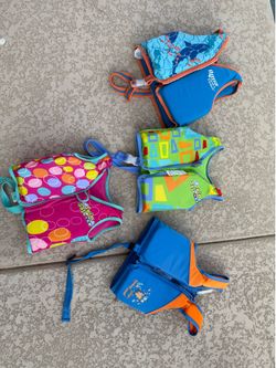 Toddler life vests