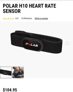 Polar heart rate sensor