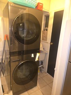 Washer and dryer