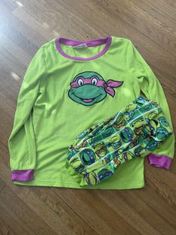 Ninja Turtles Pajamas- Youth Large 