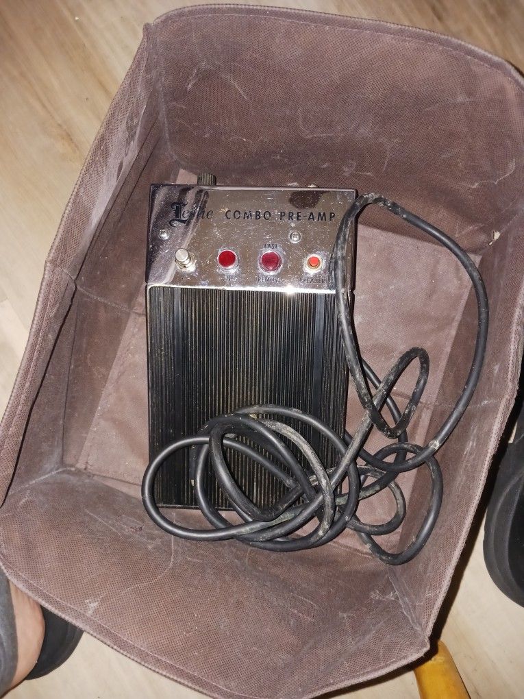 Vintage Leslie Combo Pre Amp Pedal