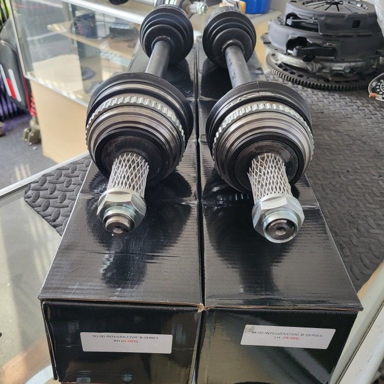 INSANE SHAFTS 500HP CV AXLES FOR HONDA B SERIES SWAPS B16 B18 B20