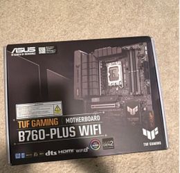 ASUS TUF GAMING B760-PLUS WIFI Intel B760 LGA 1700 ATX motherboard, Ready for 14th, 13th & 12th Gen Intel® Core CPU, 12+1+1 Stages, PCIe 5.0, 3x M.2, 