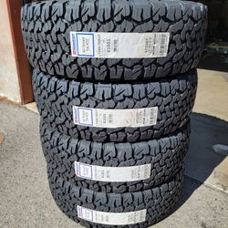 LT 285 70 17 BFGOODRICH KO2 TIRES SILVERADO SUBURBAN AVALANCHE TAHOE SIERRA F150 RAM RUBICON GLADIATOR 