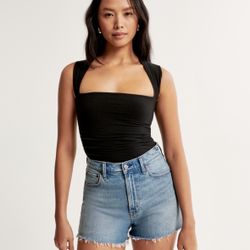 Abercrombie Ava Square Neck Top