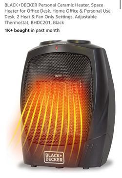 Black & decker space heater