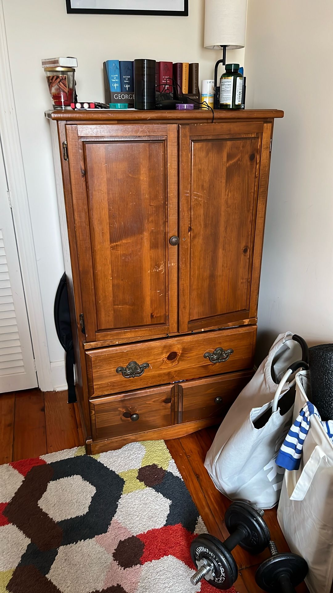 Dresser Wood Stained Price Negotiable