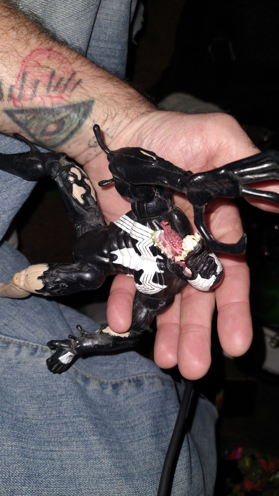 2001 Marve I Venom Action Figure